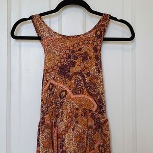 Xhilaration Maxi Dress Side Slits NWT